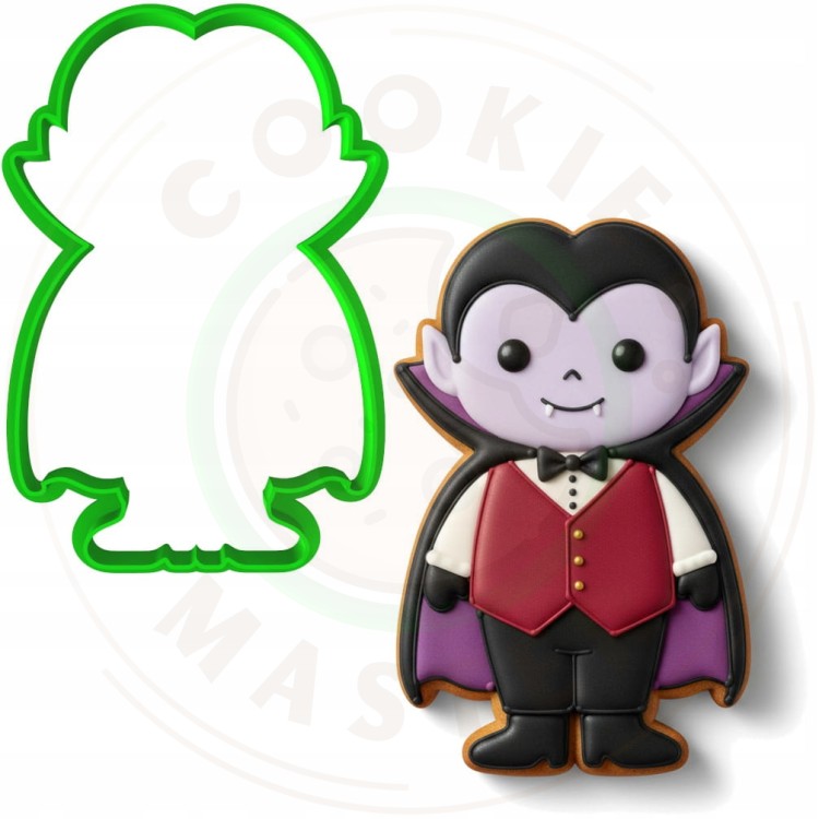 FOREMKA Wykrawacz Wykrojnik do Pierników na HALLOWEEN - Dracula Wampir 10cm