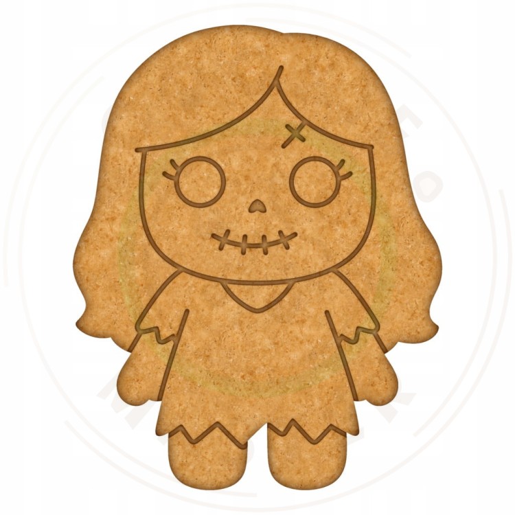 FOREMKA Wykrawacz Wykrojnik do Pierników na HALLOWEEN - Zombie Girl 8cm