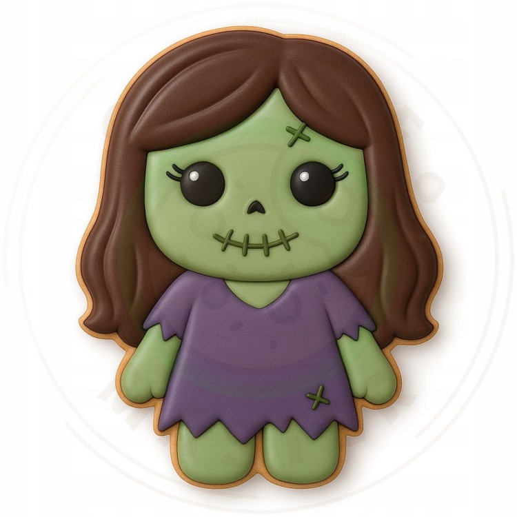 FOREMKA Wykrawacz Wykrojnik do Pierników na HALLOWEEN - Zombie Girl 8cm