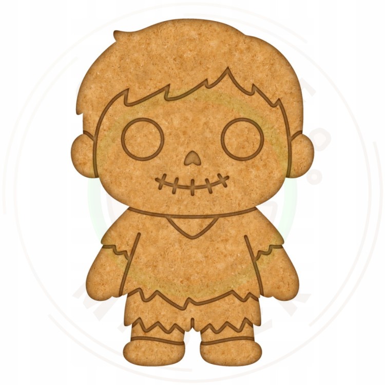 FOREMKA Wykrawacz Wykrojnik do Pierników na HALLOWEEN Potwór Zombie Boy 8cm