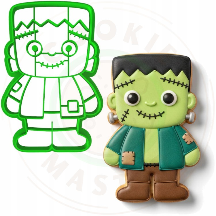 FOREMKA Wykrawacz do Pierników na HALLOWEEN Potwór Dr. Frankenstein 10cm