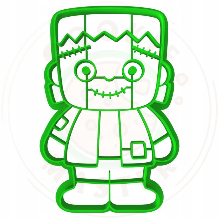 FOREMKA Wykrawacz do Pierników na HALLOWEEN Potwór Dr. Frankenstein 10cm
