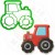 FOREMKA Wykrawacz do Pierników Wieś Samochód Pojazd AUTO Traktor 8cm