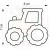 FOREMKA Wykrawacz do Pierników Wieś Samochód Pojazd AUTO Traktor 8cm