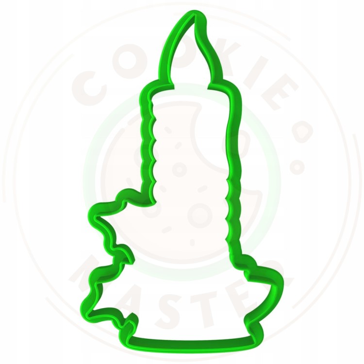 FOREMKA ŚWIĄTECZNA Wykrawacz Pierników ŚWIĘTA BOŻE NARODZENIE Świeczka 10cm