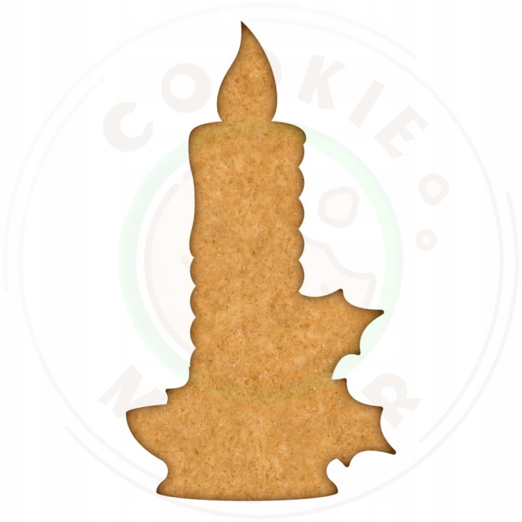 FOREMKA ŚWIĄTECZNA Wykrawacz Pierników ŚWIĘTA BOŻE NARODZENIE Świeczka 10cm