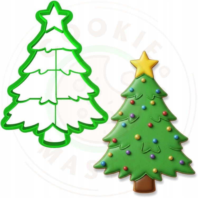 FOREMKA Wykrawacz Pierników ŚWIĄTECZNA ŚWIĘTA BOŻE NARODZENIE Choinka 10cm