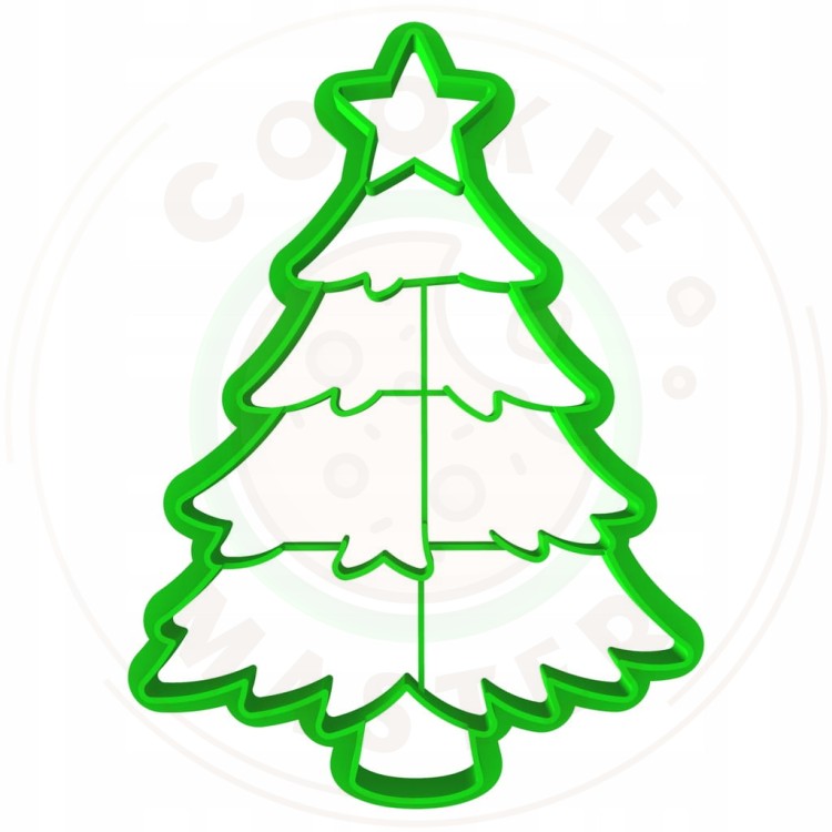 FOREMKA Wykrawacz Pierników ŚWIĄTECZNA ŚWIĘTA BOŻE NARODZENIE Choinka 10cm