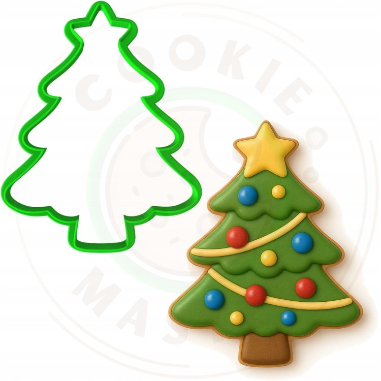 FOREMKA Wykrawacz Pierników ŚWIĄTECZNA ŚWIĘTA BOŻE NARODZENIE Choinka 10cm