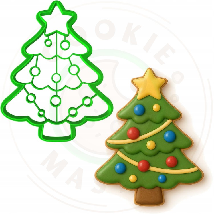 FOREMKA Wykrawacz Pierników ŚWIĄTECZNA ŚWIĘTA BOŻE NARODZENIE Choinka 10cm