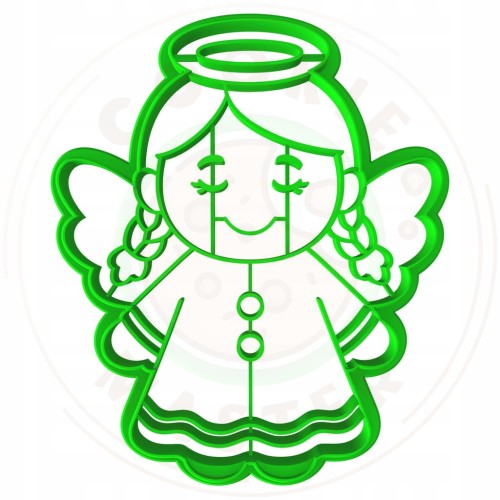 FOREMKA ŚWIĄTECZNA Wykrawacz Pierników ŚWIĘTA BOŻE NARODZENIE Aniołek 10cm