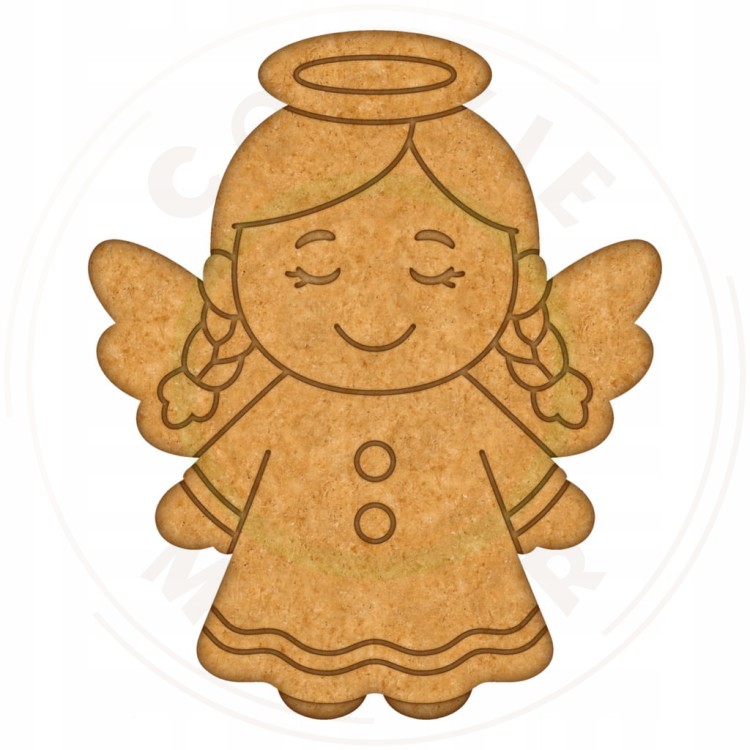 FOREMKA ŚWIĄTECZNA Wykrawacz Pierników ŚWIĘTA BOŻE NARODZENIE Aniołek 10cm