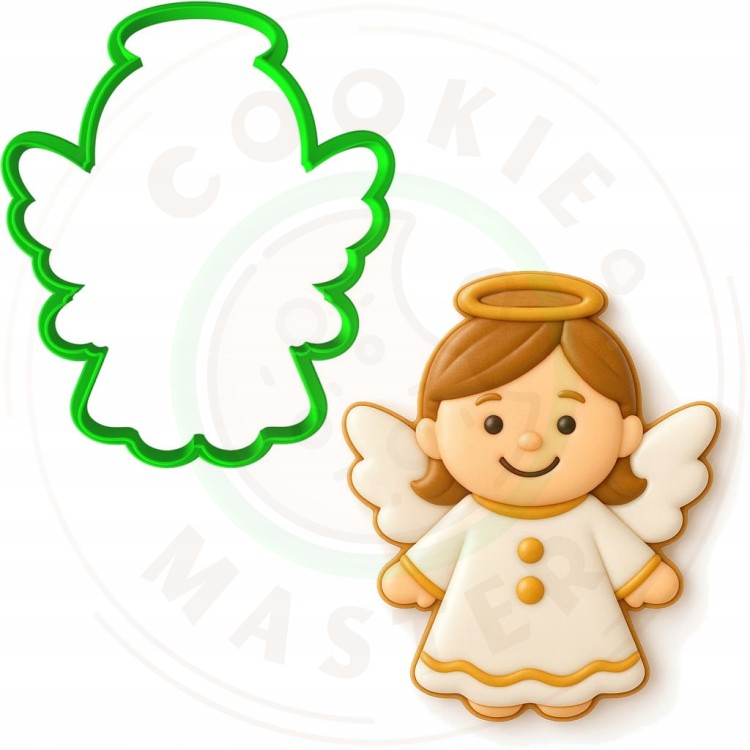 FOREMKA ŚWIĄTECZNA Wykrawacz Pierników ŚWIĘTA BOŻE NARODZENIE Aniołek 10cm