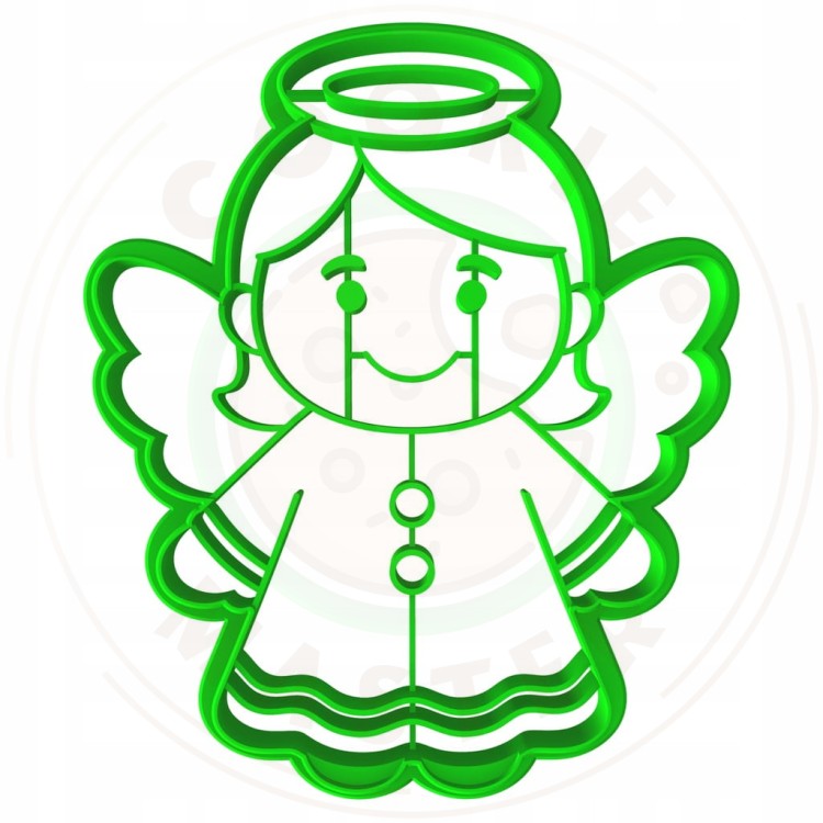 FOREMKA ŚWIĄTECZNA Wykrawacz Pierników ŚWIĘTA BOŻE NARODZENIE Aniołek 10cm