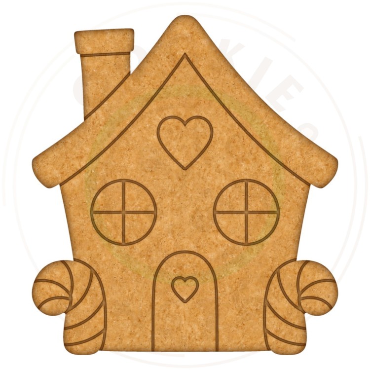 FOREMKA do Pierników ŚWIĄTECZNA na ŚWIĘTA BOŻE NARODZENIE Domek Chatka 10cm