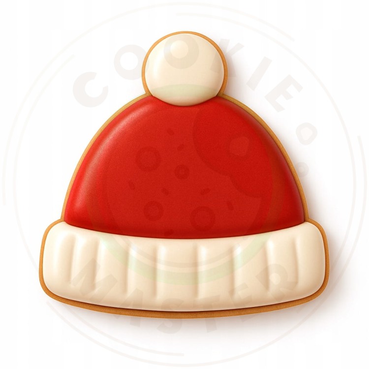 FOREMKA ŚWIĄTECZNA Wykrawacz do Pierników ŚWIĘTA BOŻE NARODZENIE Czapka 8cm