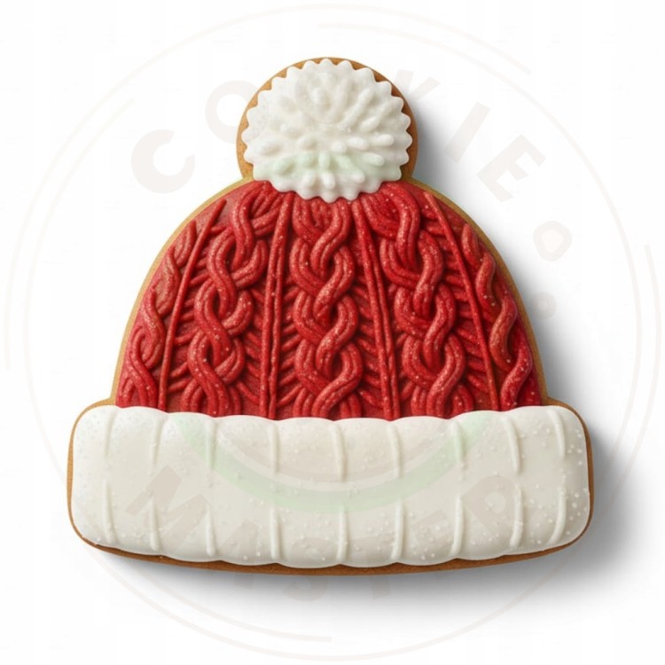 FOREMKA ŚWIĄTECZNA Wykrawacz do Pierników ŚWIĘTA BOŻE NARODZENIE Czapka 8cm