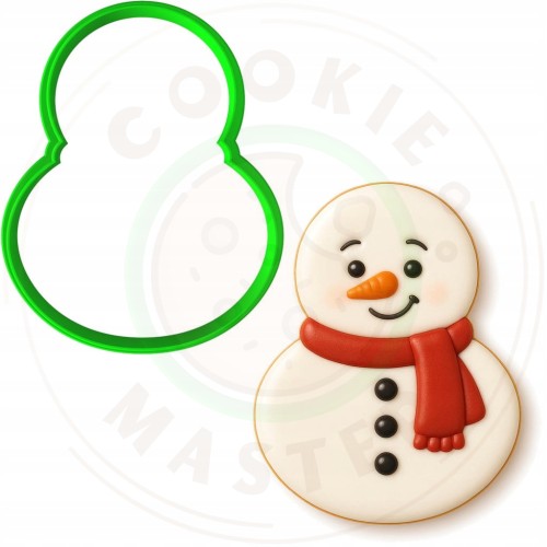 FOREMKA ŚWIĄTECZNA do Pierników na ŚWIĘTA BOŻE NARODZENIE Pan Bałwanek 8cm