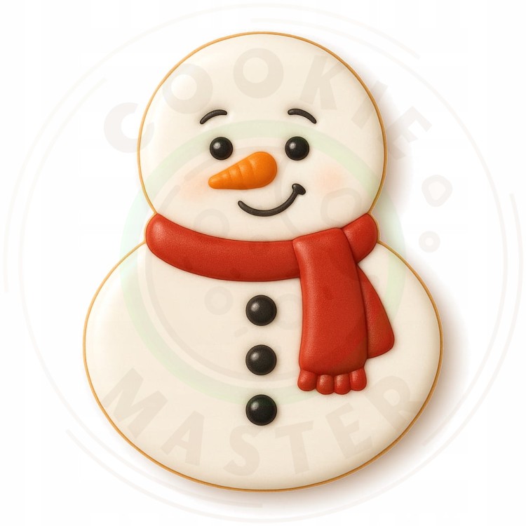 FOREMKA ŚWIĄTECZNA do Pierników na ŚWIĘTA BOŻE NARODZENIE Pan Bałwanek 8cm