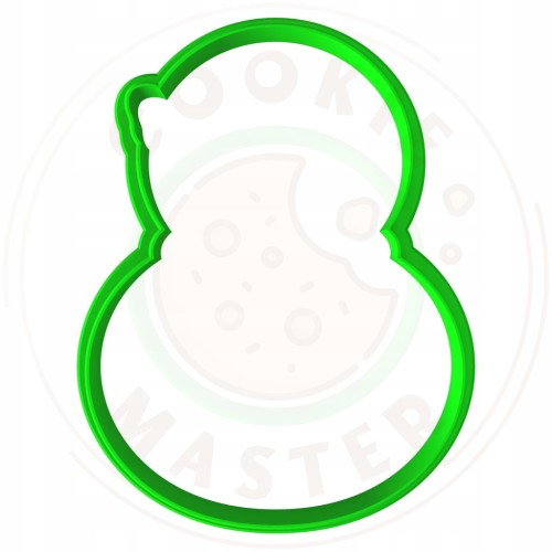 FOREMKA ŚWIĄTECZNA do Pierników na ŚWIĘTA BOŻE NARODZENIE Pani Bałwanek 8cm