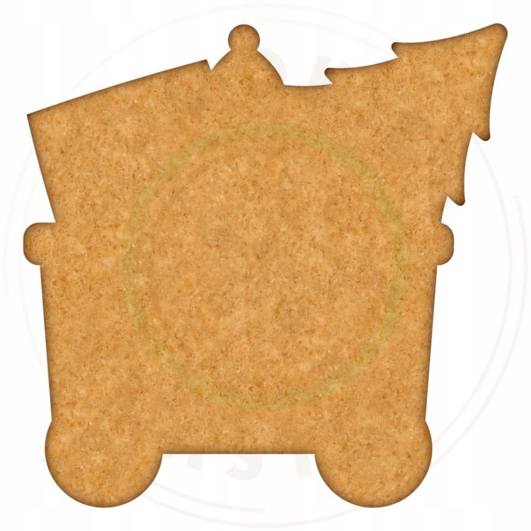 FOREMKA ŚWIĄTECZNA na ŚWIĘTA BOŻE NARODZENIE POCIĄG CIUCHCIA WAGONIK 9cm