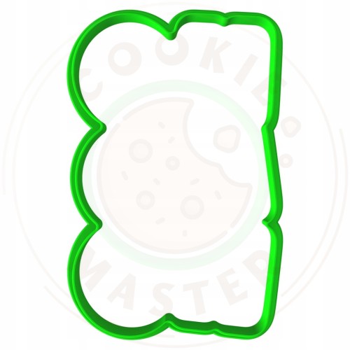 FOREMKA do Pierników ŚWIĄTECZNA ŚWIĘTA BOŻE NARODZENIE Napis HO HO HO 10cm