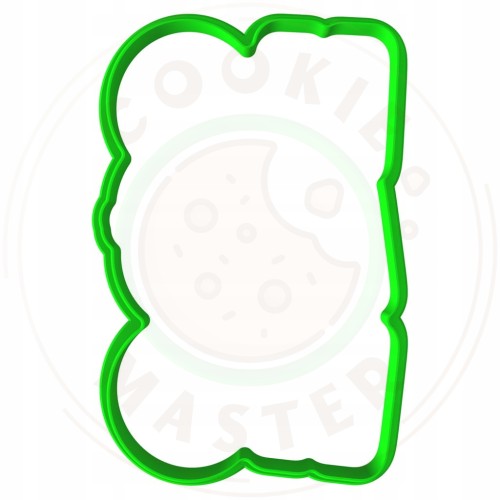 FOREMKA do Pierników ŚWIĄTECZNA ŚWIĘTA BOŻE NARODZENIE Napis HO HO HO 10cm