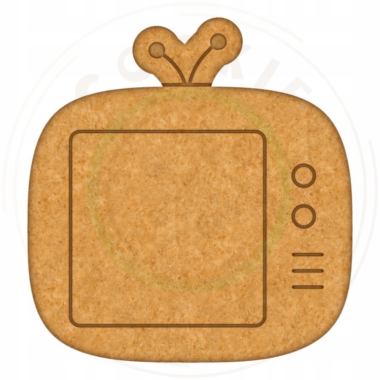 FOREMKA Wykrawacz do Pierników i Ciasteczek TV Telewizja TELEWIZOR 8,5cm