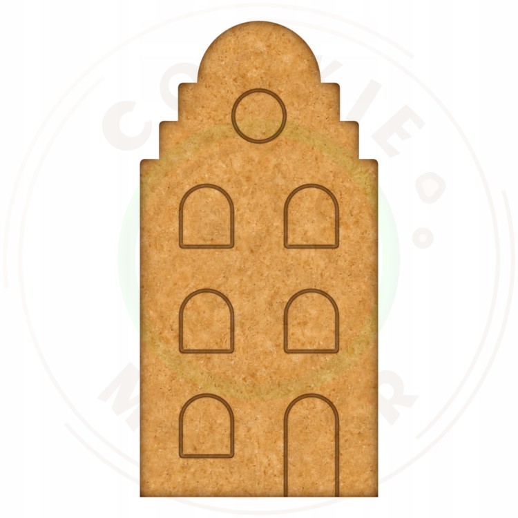 FOREMKA ŚWIĄTECZNA do Pierników ŚWIĘTA BOŻE NARODZENIE Blok KAMIENICA 10cm