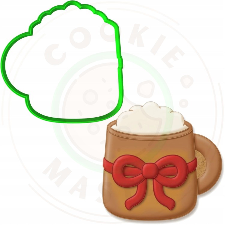 FOREMKA ŚWIĄTECZNA Wykrawacz Pierników ŚWIĘTA BOŻE NARODZENIE Kubek 10cm