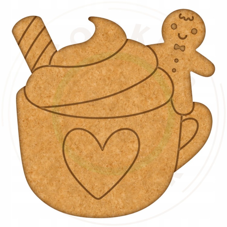 FOREMKA ŚWIĄTECZNA Wykrawacz Pierników ŚWIĘTA BOŻE NARODZENIE Kubek 10cm