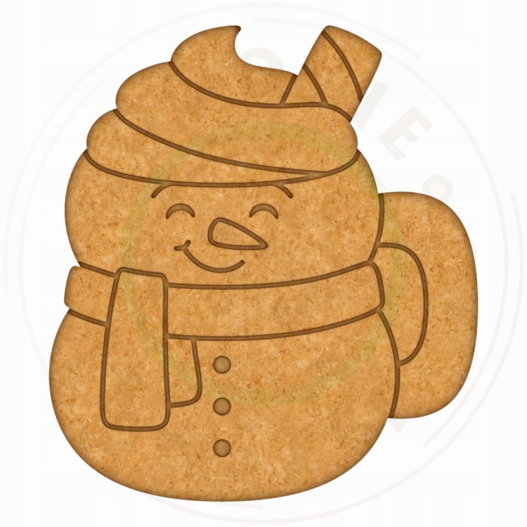 FOREMKA ŚWIĄTECZNA do Pierników na ŚWIĘTA BOŻE NARODZENIE Kubek BAŁWAN 8cm