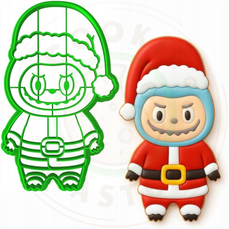 FOREMKA ŚWIĄTECZNA Pierników na ŚWIĘTA BOŻE NARODZENIE Potworek LABUBU 12cm