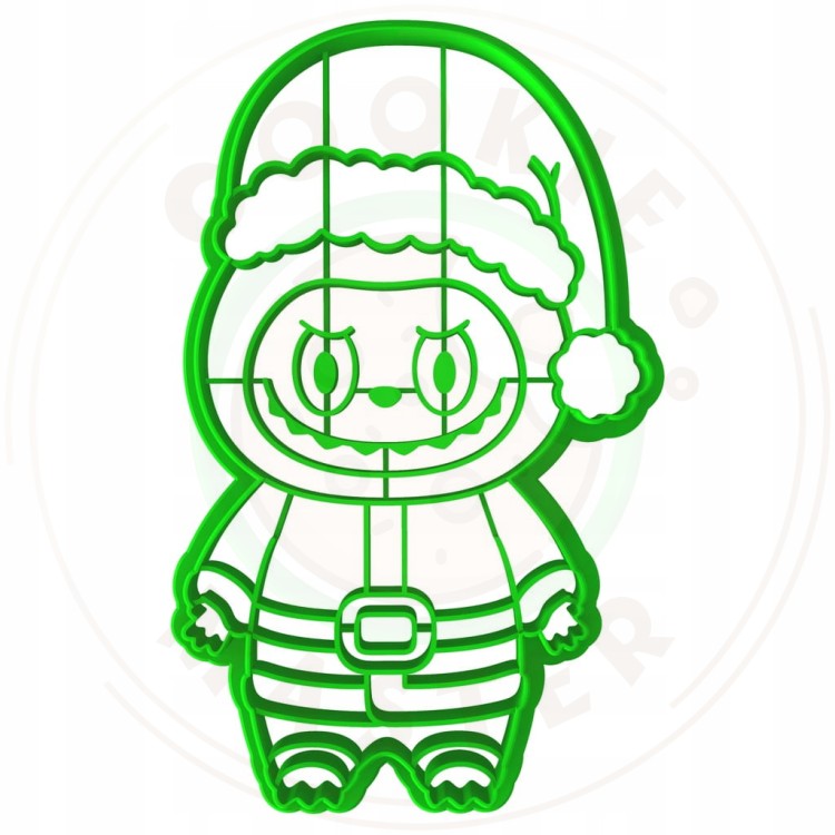 FOREMKA ŚWIĄTECZNA Pierników na ŚWIĘTA BOŻE NARODZENIE Potworek LABUBU 12cm