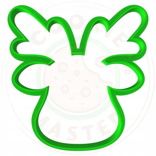 FOREMKA ŚWIĄTECZNA Wykrawacz Pierników ŚWIĘTA BOŻE NARODZENIE Renifer 8cm