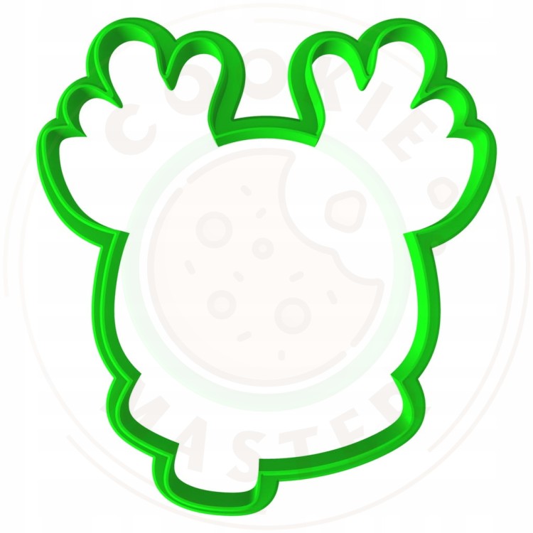 FOREMKA ŚWIĄTECZNA do Pierników na ŚWIĘTA BOŻE NARODZENIE Pan Renifer 8cm