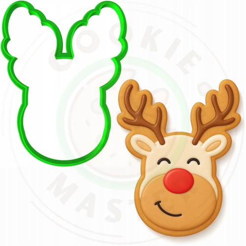 FOREMKA ŚWIĄTECZNA do Pierników na ŚWIĘTA BOŻE NARODZENIE Renifer 10cm