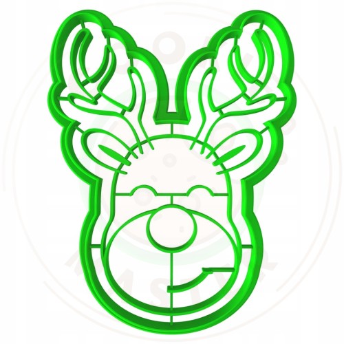 FOREMKA ŚWIĄTECZNA do Pierników na ŚWIĘTA BOŻE NARODZENIE Renifer 10cm