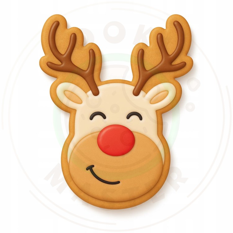 FOREMKA ŚWIĄTECZNA do Pierników na ŚWIĘTA BOŻE NARODZENIE Renifer 10cm