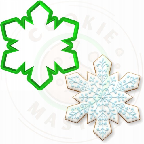 FOREMKA ŚWIĄTECZNA Wykrawacz Pierników ŚWIĘTA BOŻE NARODZENIE Płatek śniegu