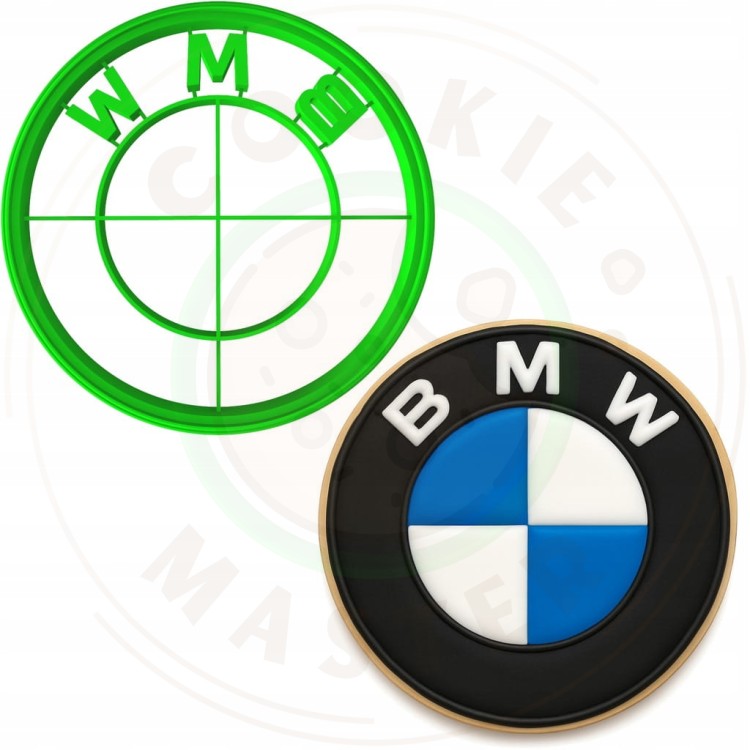 FOREMKA Wykrawacz do Pierników Ciasteczek Auto Samochód Znak Logo BMW 8cm