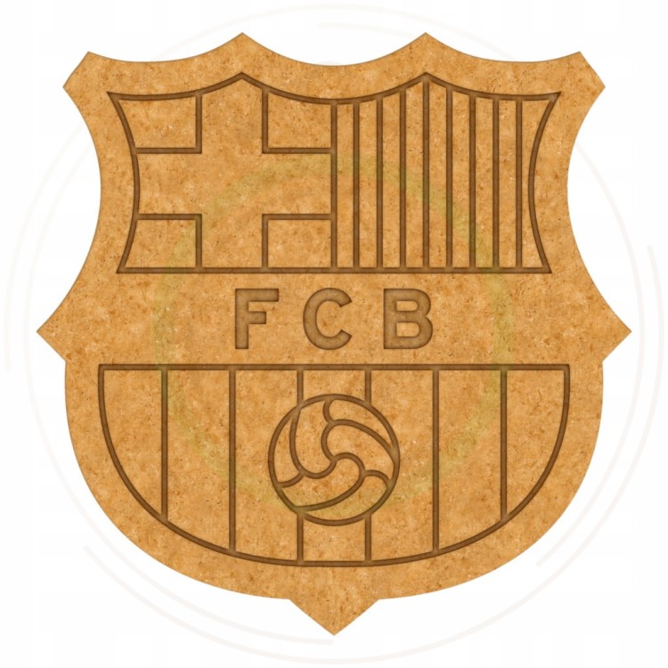 FOREMKA Wykrawacz do Pierników SPORT PIŁKA NOŻNA Znak Logo FC Barcelona 8cm