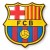FOREMKA Wykrawacz do Pierników SPORT PIŁKA NOŻNA Znak Logo FC Barcelona 8cm
