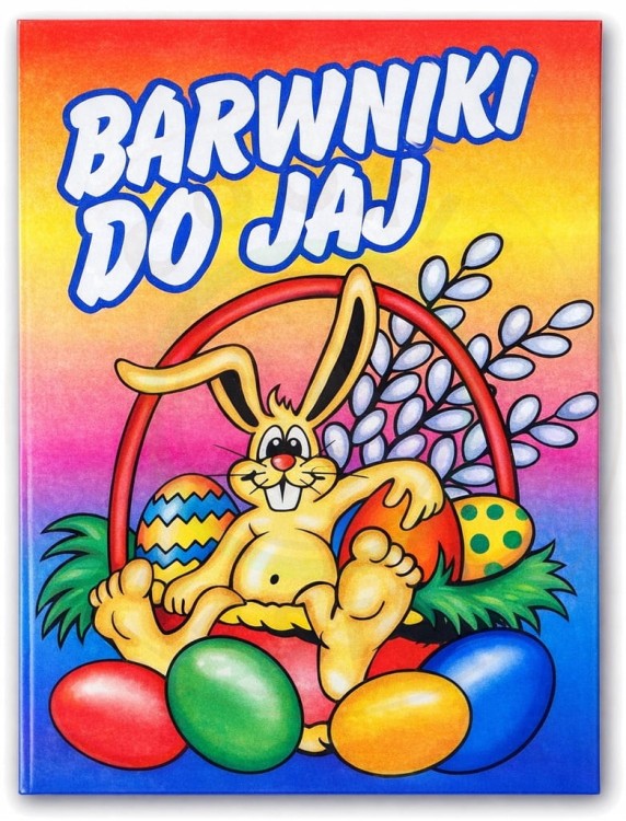 BARWNIKI SPOŻYWCZE DO JAJEK WIELKANOCNYCH PISANEK WIELKANOC 5 szt. KOLORÓW