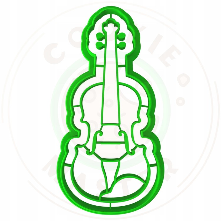 FOREMKA Wykrawacz do Pierników Ciastek MUZYKA Instrumenty SKRZYPCE 10cm