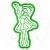 FOREMKA Wykrawacz do Pierników SPORT Balet TANIEC Balerina BALETNICA 11cm