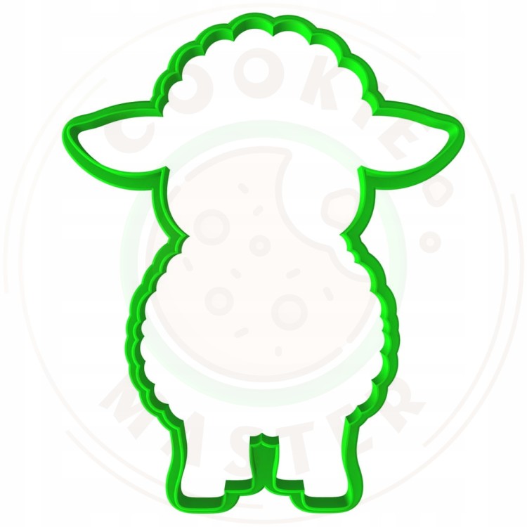 FOREMKA WIELKANOCNA Wykrawacz do Pierników na WIELKANOC Owieczka OWCA 12cm