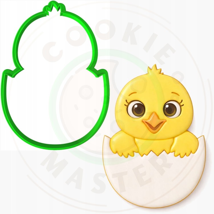 FOREMKA WIELKANOCNA Wykrawacz do Pierników na WIELKANOC Kurczak PISKLĘ 10cm