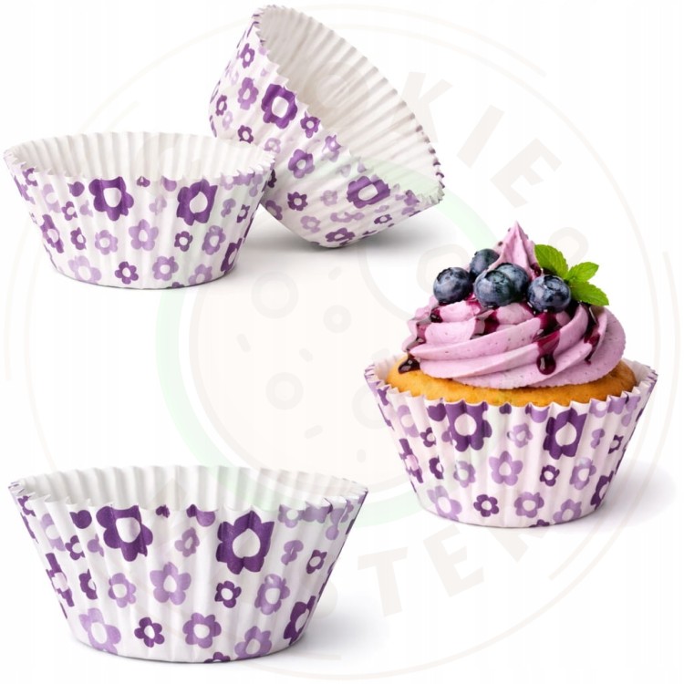 FOREMKI FORMY PAPIEROWE NA MUFFINKI BABECZKI PAPILOTKI DO PIECZENIA 200 szt