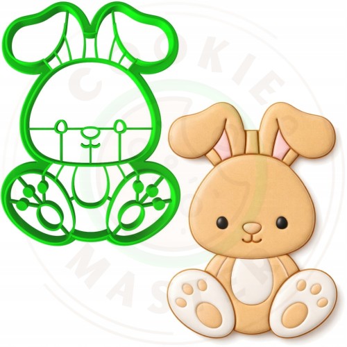 FOREMKA WIELKANOCNA Wykrawacz do Pierników na WIELKANOC Zajączek ZAJĄC 9cm